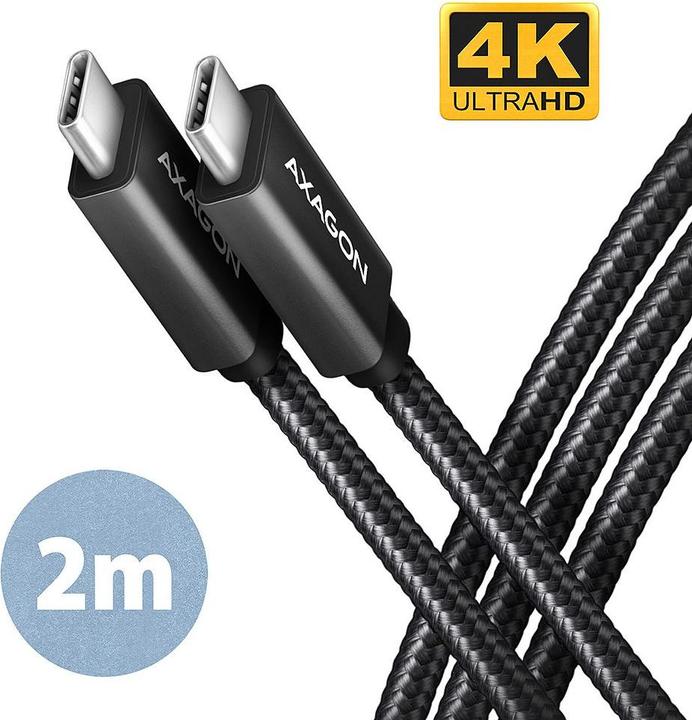 Actual product image Axagon USB C – USB C (2 m, USB 3.2 Gen 2x2)