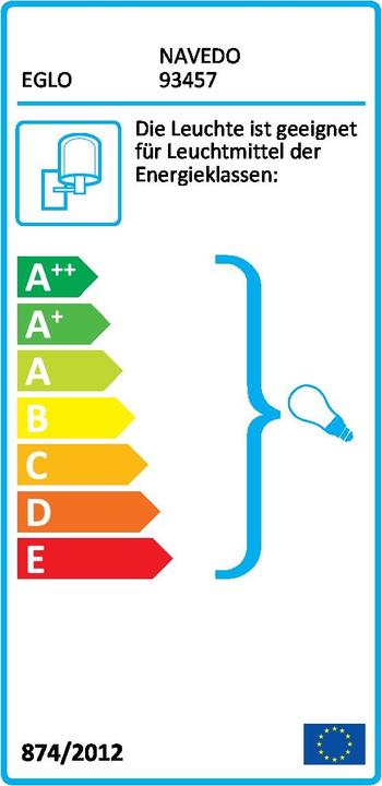 Energy Label EGLO Navedo (E27, IP44)
