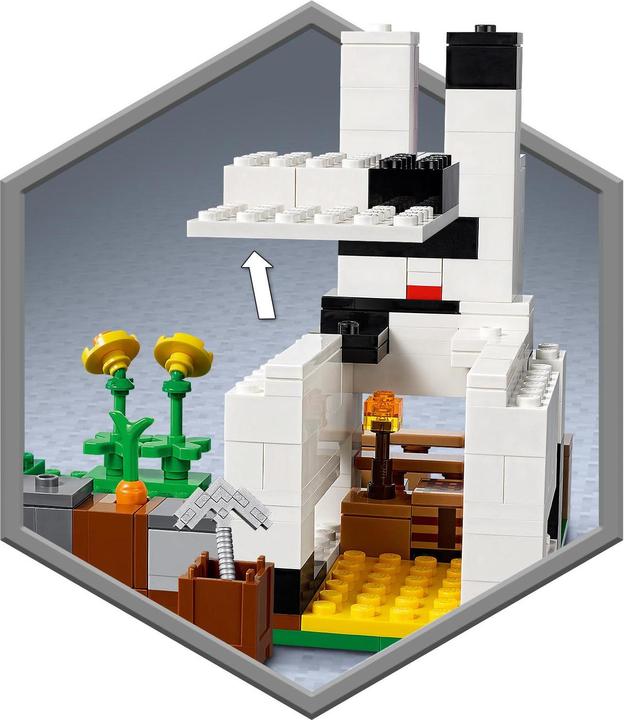 Immagine prodotto LEGO Il ranch dei conigli (21181, LEGO Minecraft)