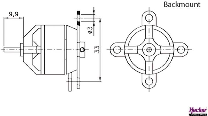 Image du produit Hacker Maquette d'avion électrique sans balai