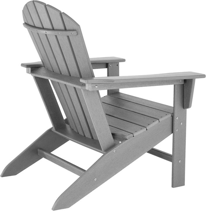 Image du produit tectake Chaise de jardin JOAN avec repose-pieds