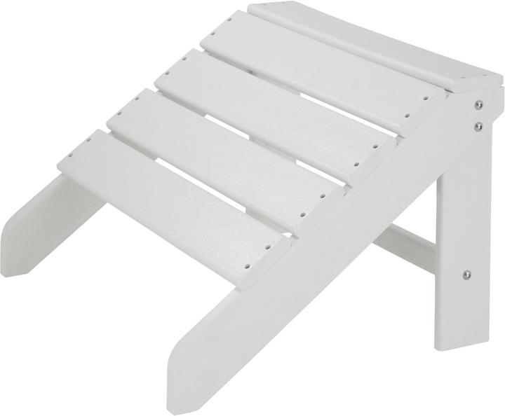 Actual product image tectake Garden chair Joan with footstool