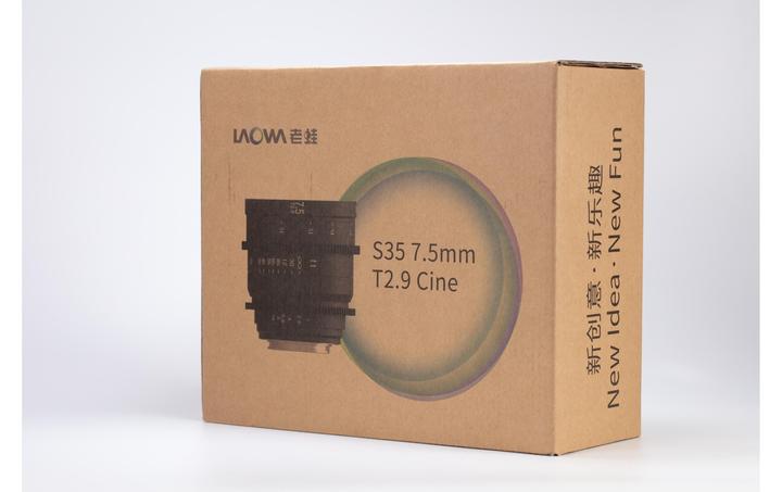 Actual product image Venus Optic Fixed Focal Length 7.5 mm T2.9 Zero-D S35 Cine Lens - E-Mount (Sony E)