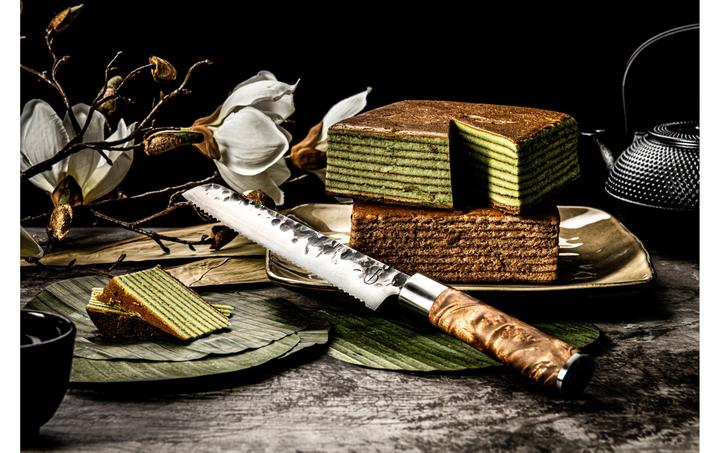 Actual product image Forged Bread knife, 20.5 cm, Brown (20.50 cm)