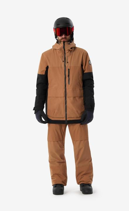 Produktbild Dreamscape Snowboardjacke Herren Skijacke - SNB 500 Ziprotec camel/schwarz (XXL)