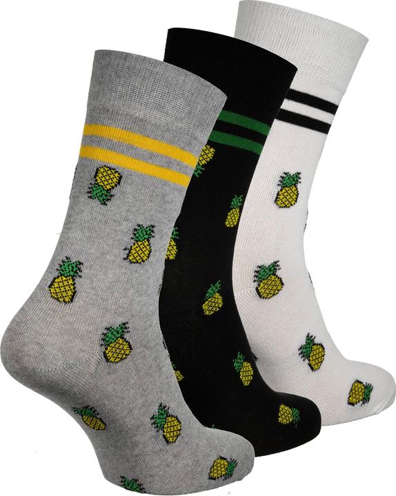Immagine prodotto Mister Tee Calzini Filato Riciclato Ananas 3-Pack (confezione da 3, 35 - 38)