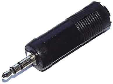 Actual product image E+P GS 32 3.5mm Stereo (M) 6.35 Stereo (F) Black Cable Interface/Adapter