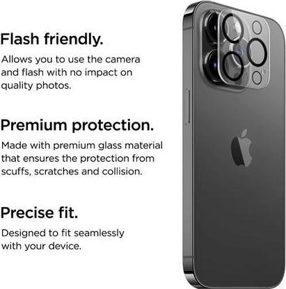 Actual product image Eiger Mountain Glass Lens (1 Piece, Apple iPhone 13 Pro)