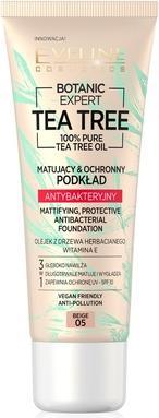 Eveline Botanic Expert Tea Tree Matting And Protective Antibacterial Primer 05 Beige 30Ml (05 Beige)