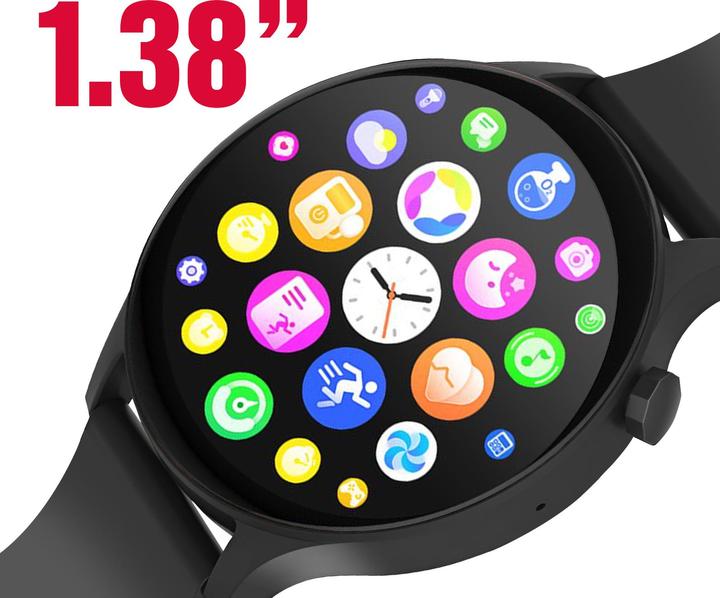 Image du produit Maxlife smartwatch MXSW-120 noir mat