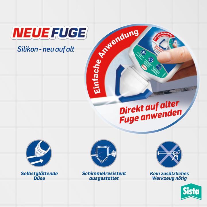 Produktbild Sista Neue Fuge 80 (0.16 kg, Grey, 80 ml)