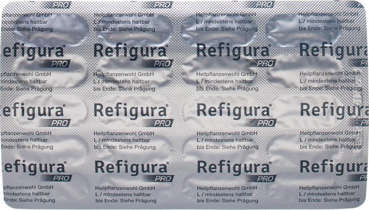 Nährwerte und Zutaten Refigura PRO Kapseln (60 Stk) (60 Stück, Kapseln, 88 g)
