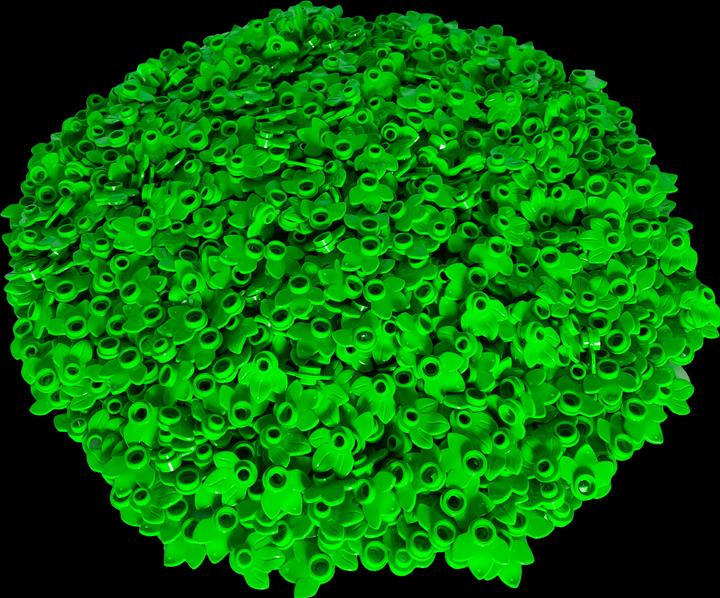 Image du produit LEGO 1x1 Flower Light Green - Plant Leaves Plant Leaf - Vert vif 32607 - 100x (32607, LEGO Accessoires)