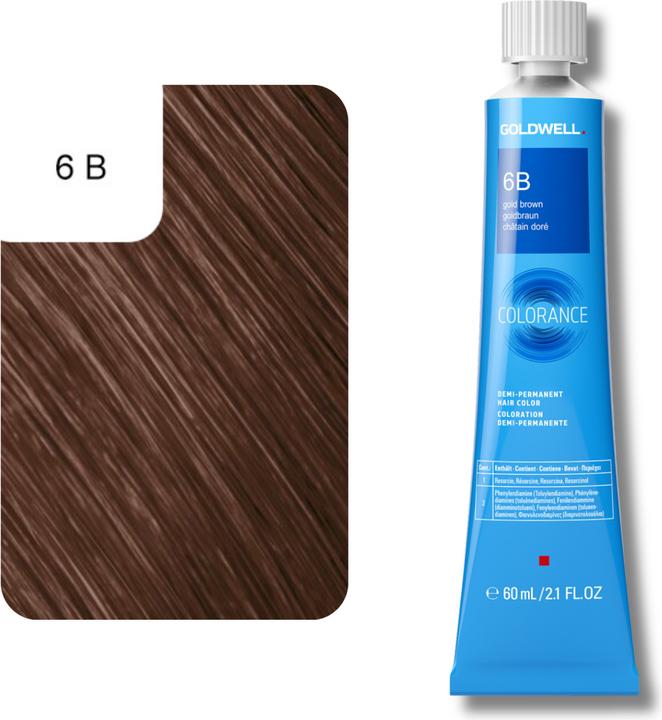 Produktbild Goldwell Colorance Tube Demi-Permanente (6B Goldbraun)