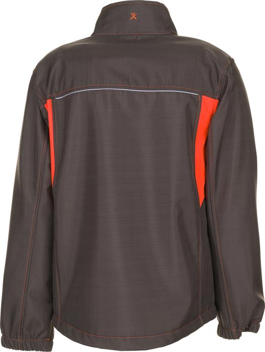 Actual product image Planam Basalt Neon work jacket softshell jacket olive orange size XXXL (3XL)