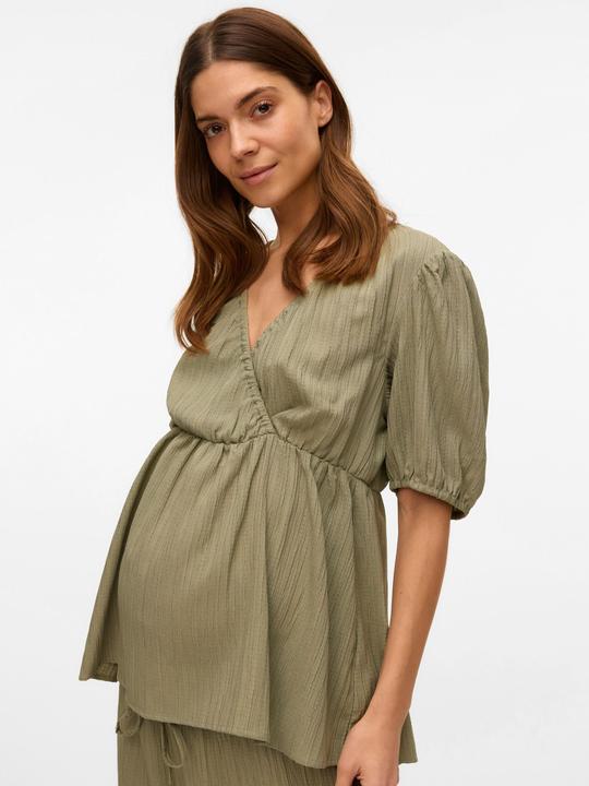 Produktbild Mamalicious Normal geschnitten Rundhals Top Bluse (L)