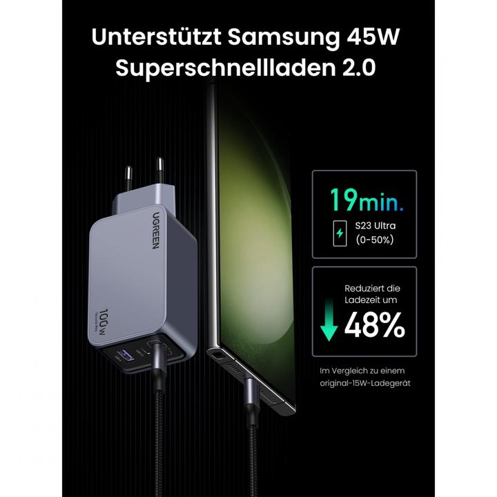 Produktbild Ugreen Nexode Pro (100 W)