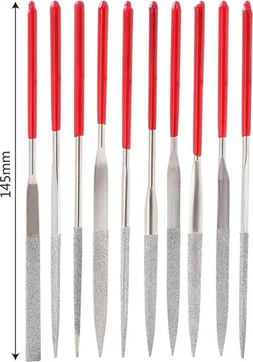 Immagine prodotto Purecrea Set di lime ad ago 10 pezzi (Accessori)