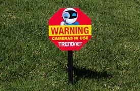 Image du produit Trendnet Panneau de vidéosurveillance IPCam pour le jardin de devant (Film protecteur)