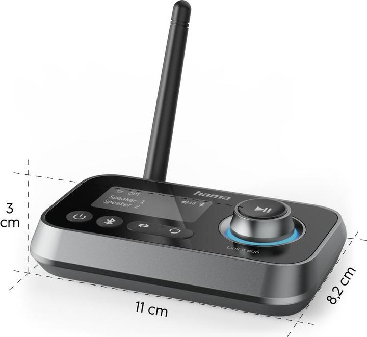 Actual product image Hama Link.it duo (Transmitter & Receiver)