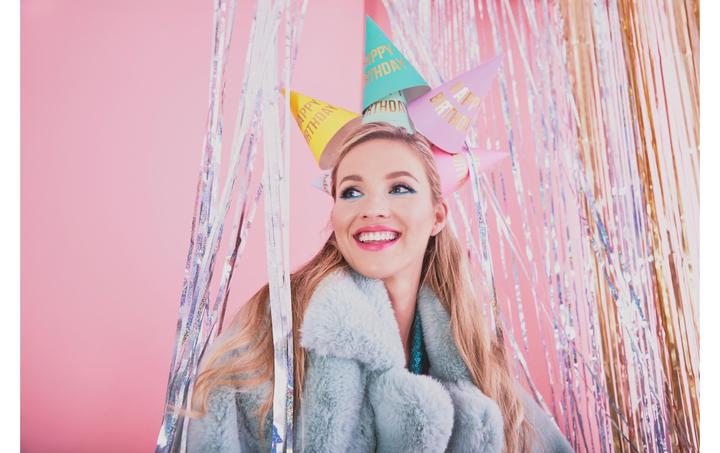 Actual product image Partydeco Happy Birthday Party Hats