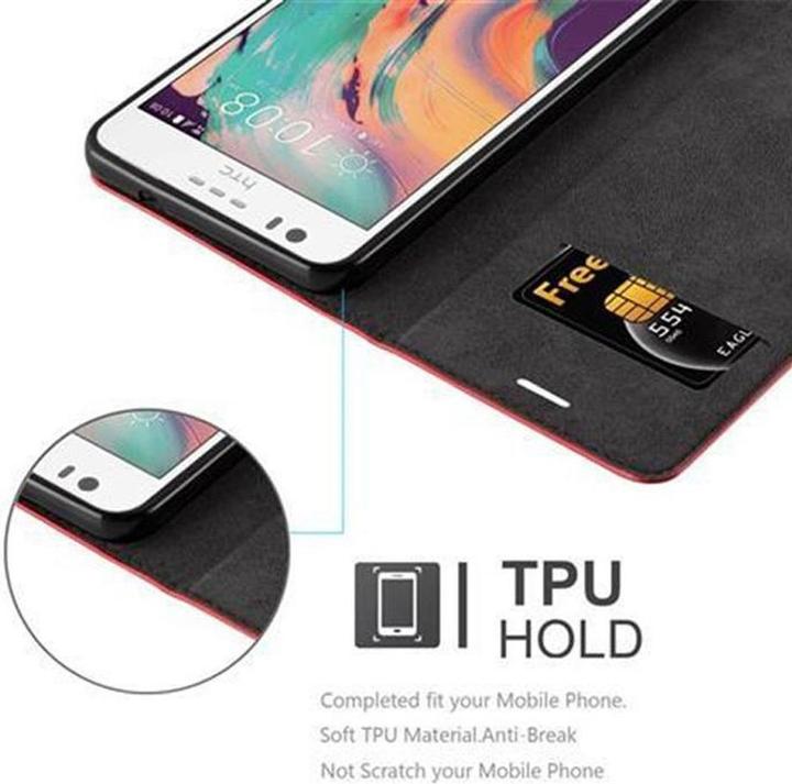 Produktbild Cadorabo Book Invisible Magnet Cover (HTC Desire 10 Lifestyle, HTC Desire 825)