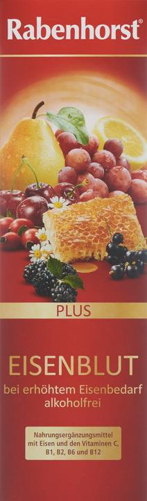 Produktbild Vitaminplus Rabenhorst Eisenblut plus 450 ml (1 Stück, Flüssigkeit, 820 g)