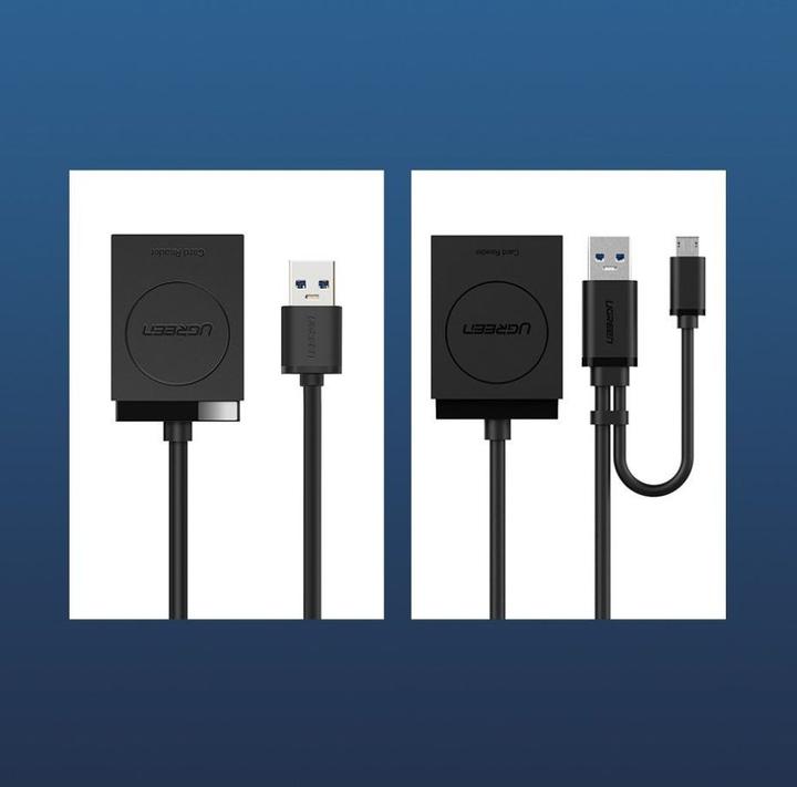 Actual product image Ugreen 2 in 1 USB-A 3.0 card reader (USB 3.0)