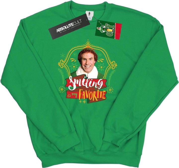 Elf Buddy Smiling Sweatshirt (L)