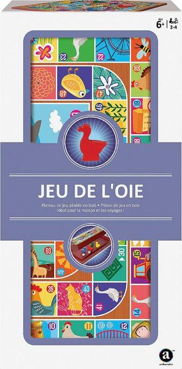 Actual product image Merchant Ambassador Jeu Bois Pliable Jeu De L Oie