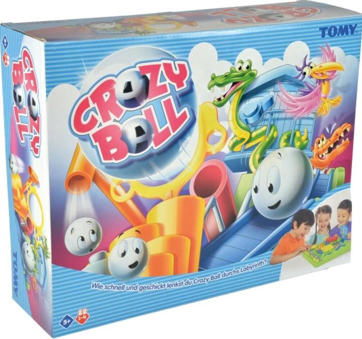 Actual product image Tomy Crazy Ball (German)