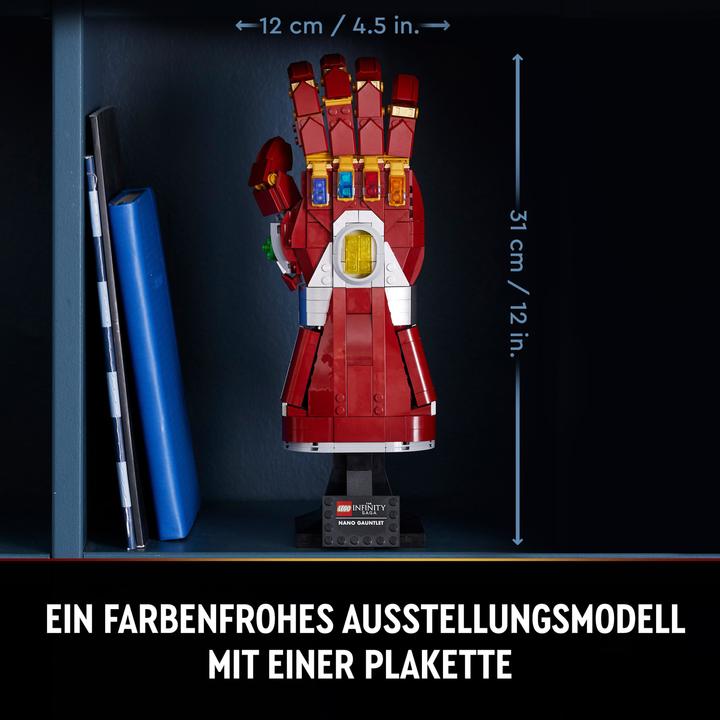 Image du produit LEGO 76223 Gant Marvel Iron Man (76223, LEGO Marvel)