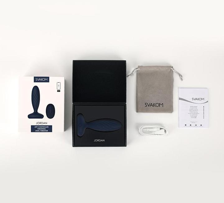 Actual product image Svakom Jordan anal vibrator