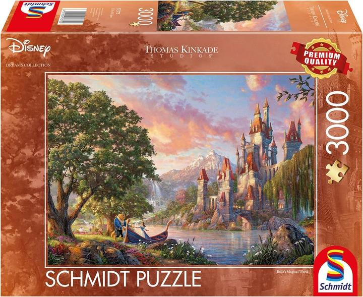 Immagine prodotto Schmidt Spiele Il magico mondo di Belle Disney (3000 pezzi)