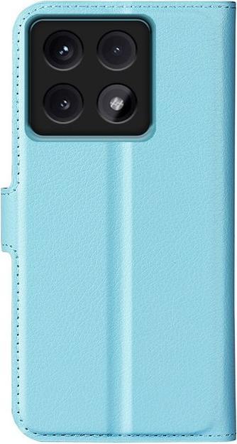 Actual product image MU Classic Litchi Leather Bookcover Series (Xiaomi 14T Pro)