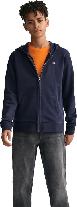 Actual product image GANT Shield Full Zip Hoodie (134)