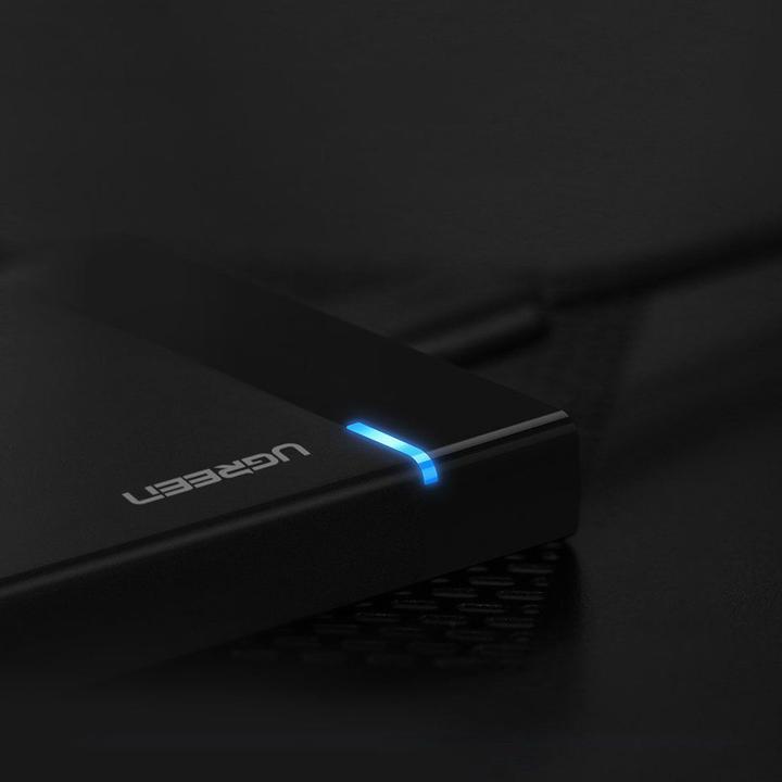 Actual product image Ugreen USB-A 3.0 to 2.5" SATA Hard Drive Enclosure (5Gbps) (2.5")