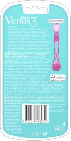 Produktbild Gillette Venus Venus 3 Disponsable Razors 6'S