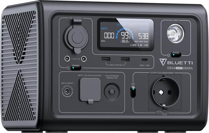 Actual product image Bluetti EB3A (268 Wh, 4.60 kg)