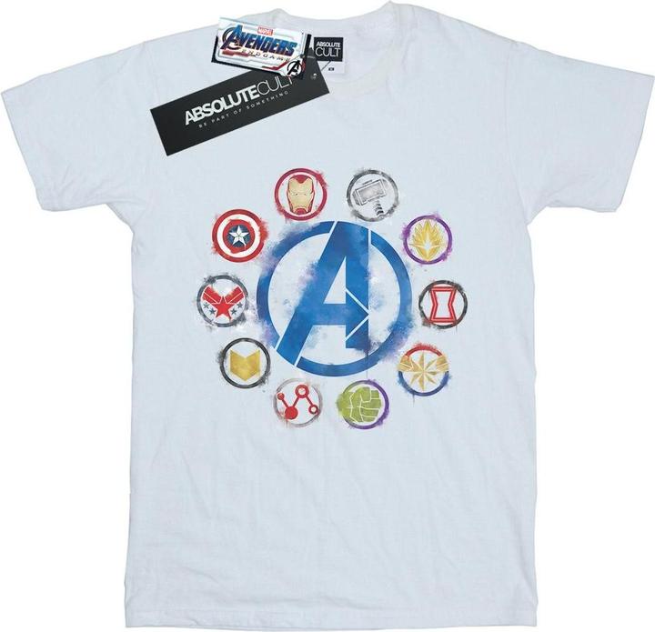 Produktbild Avengers Endgame Painted Icons TShirt (S)