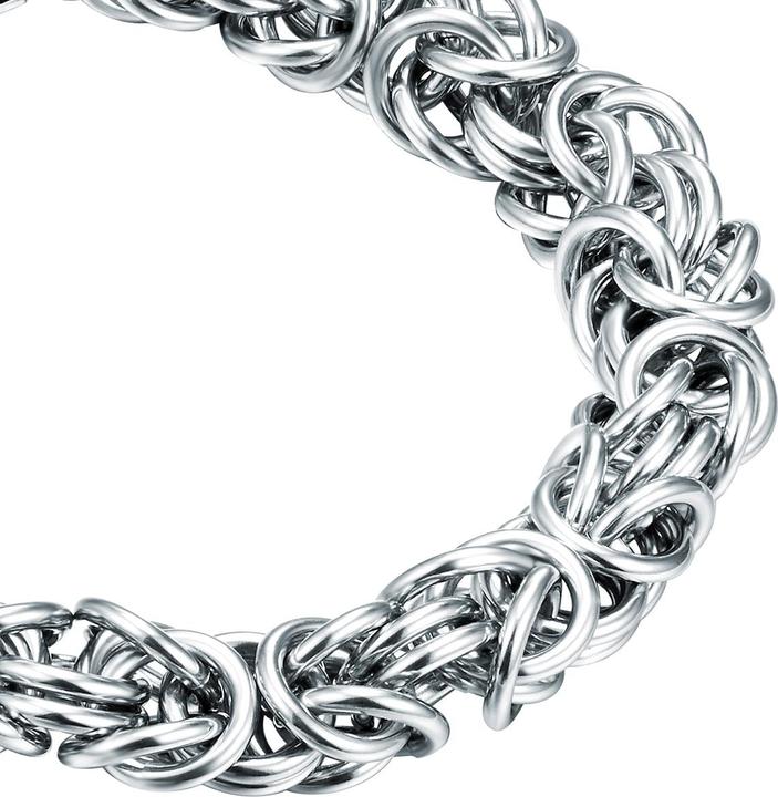 Produktbild True Rebels Herren Edelstahl silber - 26783 (21 cm, Edelstahl)
