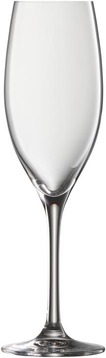 Produktbild WMF Easy Plus Champagnergläser / Sektgläser Set 6-teilig, 250ml, Kristallgläser, spülmaschinenfest (25 cl, 6 Gläser, Sektgläser)