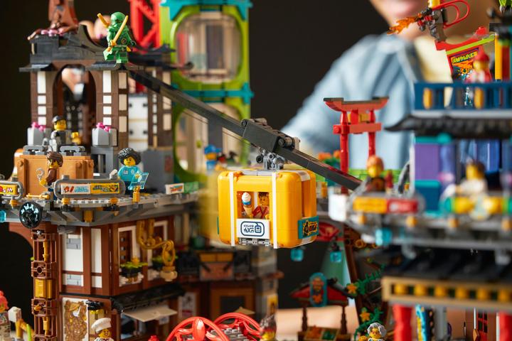 Immagine prodotto LEGO I mercati di Ninjago City (71799, LEGO Ninjago, Set LEGO rari)
