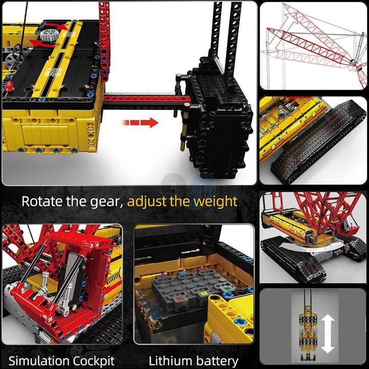 Produktbild Mould King Raupenkran