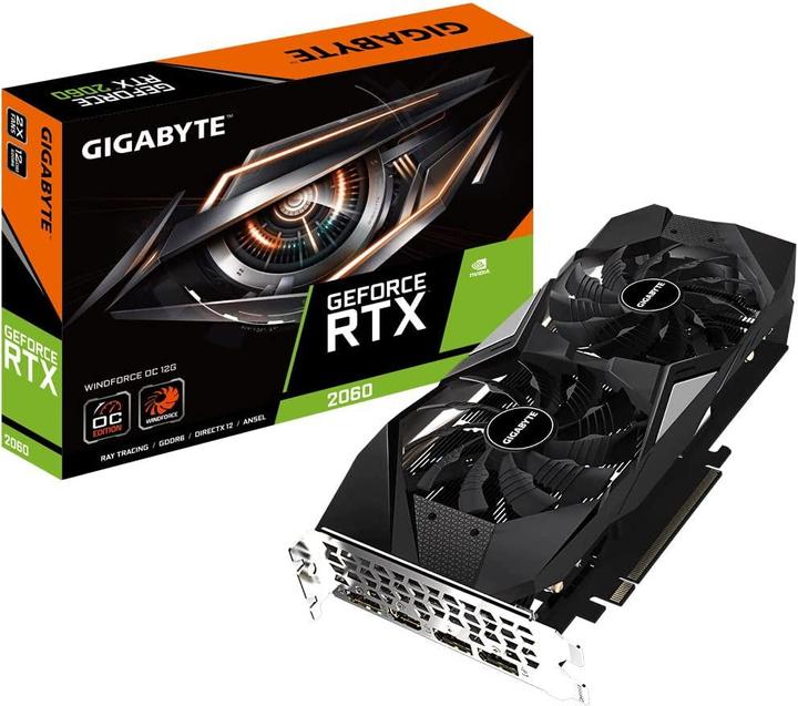 Gigabyte GeForce RTX 2060 12GB Windforce OC (12 GB)