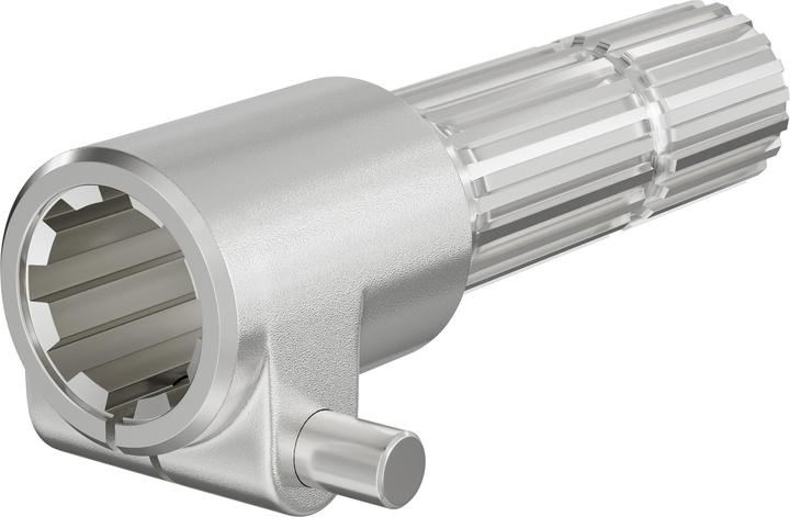 Actual product image Wiltec Adaptor Sleeve for PTO Shaft 175 mm w/ 8-32x38x6 Spline Housing and 1 3/4" 20T Output Shaft Tra (Tractor accessories)