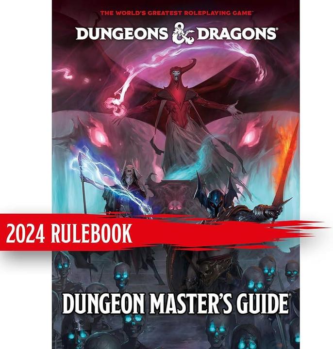Immagine prodotto Wizards of the Coast Guida del Dungeon Master del gioco di ruolo Dungeons & Dragons 2024 Inglese (Inglese)