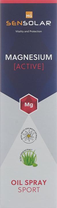Actual product image Sensolar Magnesium Active Oil Spray Sport (Sun spray, 100 ml, 174 g)