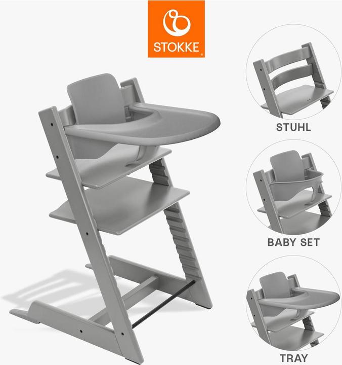 Immagine prodotto Stokke Tripp Trapp Bundle Baby Set Tray (Seggiolone)