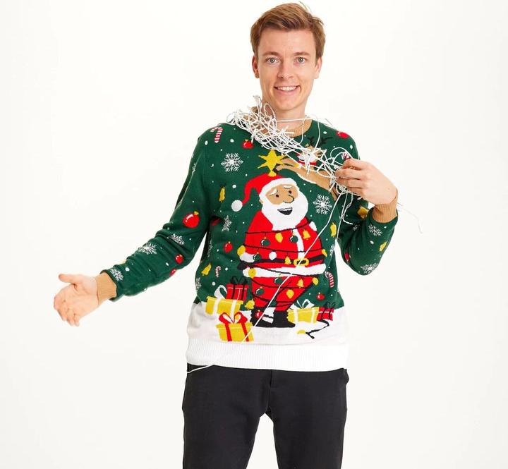 Actual product image Christmas Sweats Santa Christmas Star (XXL)
